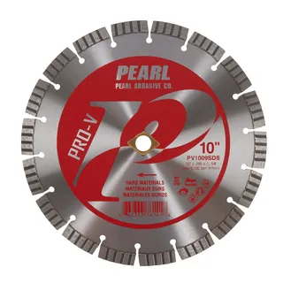 Pearl P2 Pro-V Hard Materials Segmented Blade 10" PV1009SDS 5/8" - DKO Arbor