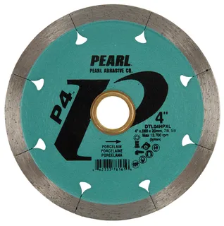 Pearl P4 Porcelain Blade 4" 5/8"-7/8" Arbor
