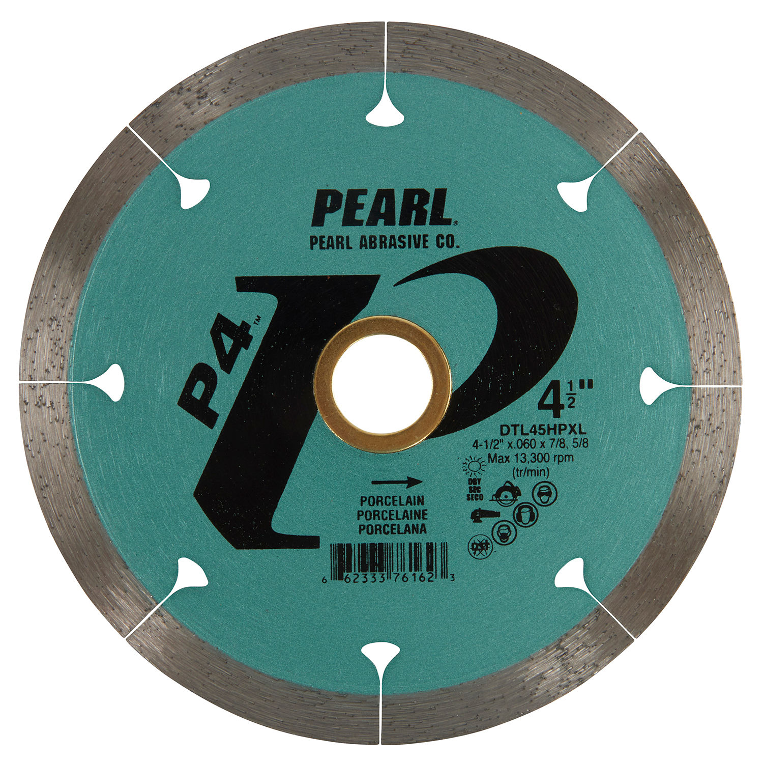 PEARL P4 PORECLAIN BLADE 4-1/2X.060X5/8 (DRY)