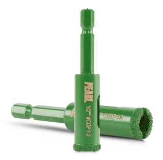 Pearl P4 Tile Drill Bit 3/8" Diameter 1/4" Quick Change Shank