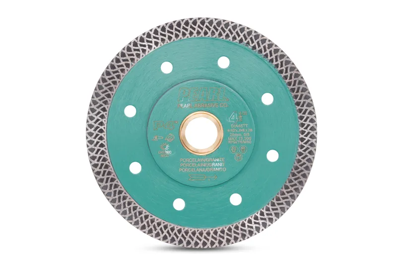 41/2" Pearl P4 TurboMesh Porcelain Blade, 5/820mm7/8 arbor