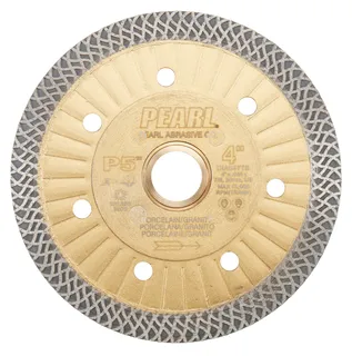 Pearl P5 Thin Mesh Turbo Blade 4" 5/8"-20mm-7/8" Arbor