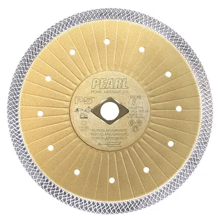 Pearl P5 Thin Mesh Turbo Blade 7" 5/8"-DKO-7/8" Arbor
