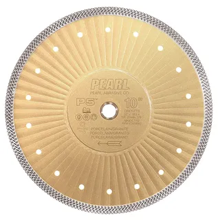 Pearl P5 Thin Mesh Turbo Blade 10" 5/8"-20mm-7/8" Arbor