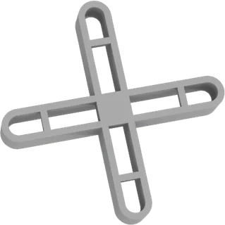 Pearl Cross Tile Spacers PS316CS 3/16", Jar of 400