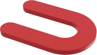 Pearl Horseshoe Shims PS18HS 1/8" Jar of 150