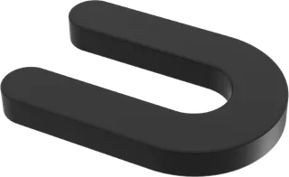 Pearl Horseshoe Shims PS14HS 1/4", Bucket of 100