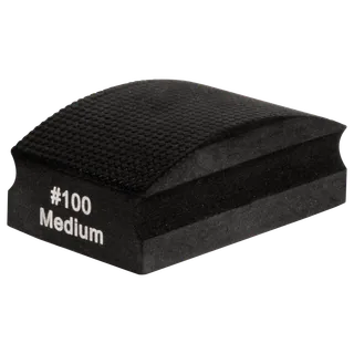 Pearl Diamond Hand Pad PHP100, 100 Grit Black