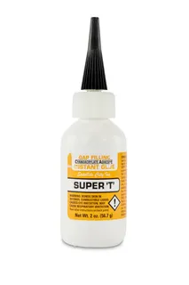 Hot Stuff CA Glue Super T Yellow 2oz Clear Medium
