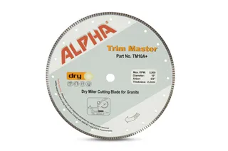 Alpha Trim Master Miter Saw Blade 10" 5/8"