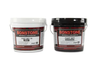 Bonstone Fast Set 39 Light Gray Part A and B, Gallon