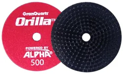 GranQuartz Orilla Polishing Pad 4", 150 Grit