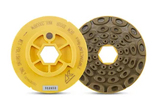 Alpha Twincur GEM 6" 3000 Grit, Snail Lock