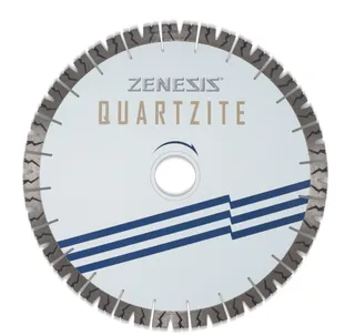 Zenesis Quartzite Bridge Saw Blade 14" 20mm Segments 50/60mm, Breton, Donatoni