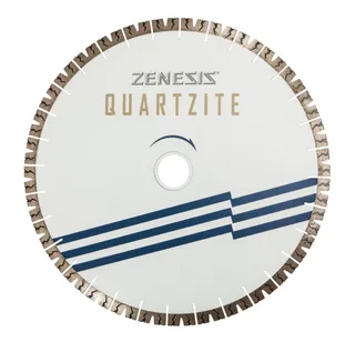 Zenesis Quartzite Bridge Saw Blade 18" 20mm Segments 50/60mm, Breton, Donatoni