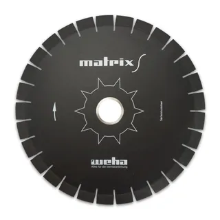 Weha Matrix S Bridge Saw Blade 16" 20mm Segments 50/60mm