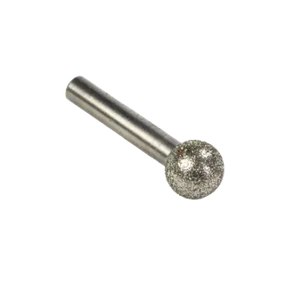 Diamond Wright Electroplated Profiling Bit 902-221-0514 3/4" Dia Ball with 1/4" Shaft 50/60 Grit