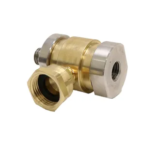 Water Jacket 5/8"-11 Female to 5/8"-11 Male with Garden Hose Connection 991-200-0155