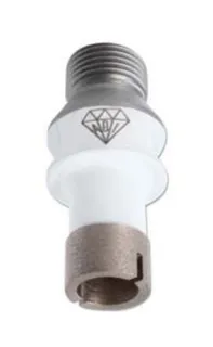 ADI Incremental Finger Bit Porcelain 20mm x 12mm x 12mm 1/2" Gas with Slots