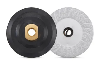 Assassin Vacuum Brazed Cup Wheel 4" Coarse, 30/40, 5/8"-11