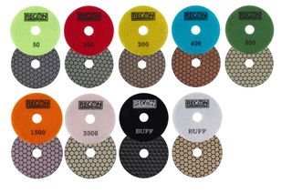 Recon Dry Polishing Pads 4&quot;