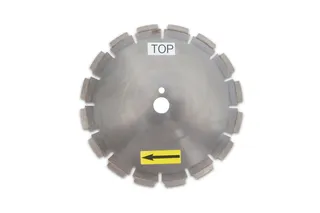 Milling Blade 12" Diameter Segmented 30mm Bore 902-200-0643