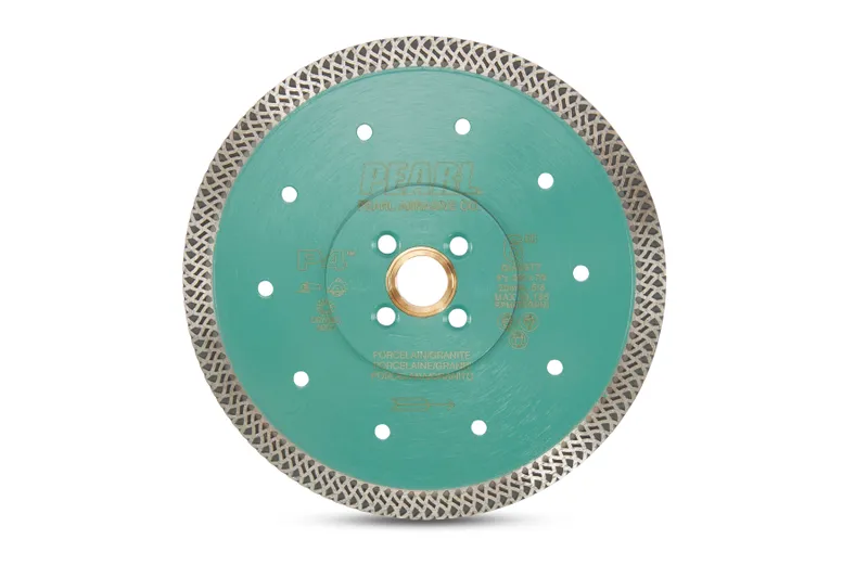 PEARL P4 THIN MESH BLADE 6" 5/820MM7/8 ARBOR QUAD