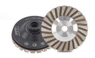 Pro Series Aluminum Cup Wheel 4&quot;, Extra Coarse, 5/8&quot;-11