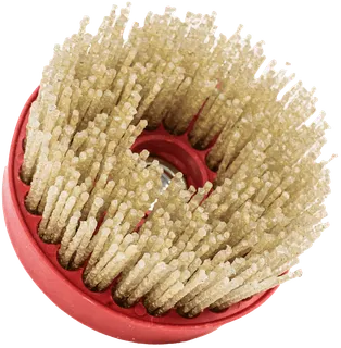 Abrasivos Alicante Diamond Brush 4" x 5/8"-11 Snail Lock 24 Grit