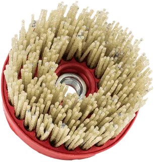 Abrasivos Alicante Diamond Brush 4" x 5/8"-11 Snail Lock 60 Grit