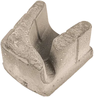 Abressa Polishing Segment, Frankfurt Connection, Silicon Carbide Granite Bond, 600 Grit