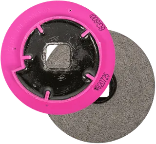 Abressa Diamond Resin Chamfer Wheel 130mm 600 Grit Snail Lock