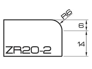 ADI Express 80 Series Profile Wheels ZR20-2 35mm Bore Position 6