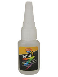 Tenax Telfill 2 Thick Flowing Clear Filler, 1lb
