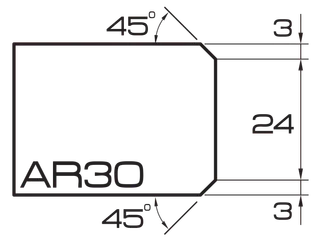 ADI Magic 40 Series Profile Wheels AR30 22mm Bore Position 6