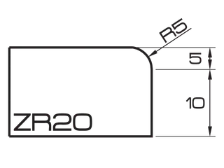 ADI UHS Segmented 40 Series Profile Wheels ZR20 22mm Bore Position 1