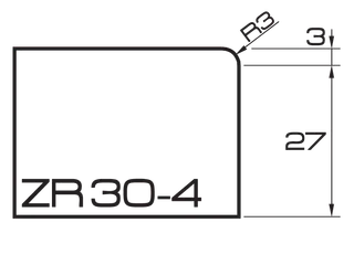 ADI Express 20 Series Profile Wheels ZR30-4 U 1/2" Gas Connection Position 7