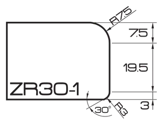 ADI UHS 120 Series Profile Wheels ZR30-1 35mm Bore Position 2