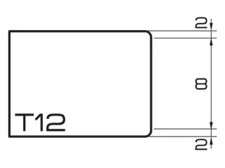 ADI Express 20 Series Profile Wheels T12 1/2" Gas Connection Position 7