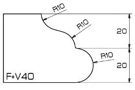 ADI UHS 120 Series Profile Wheels FV40 35mm Bore Position 2