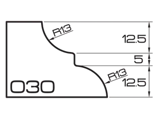ADI UHS 120 Series Profile Wheels O30 35mm Bore Position 4