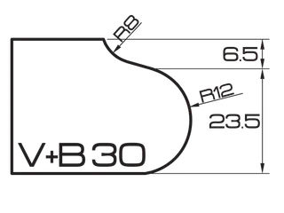 ADI UHS Segmented 120 Series Profile Wheels VB30 35mm Bore Position 1