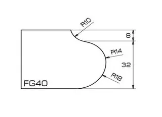 ADI UHS 120 Series Profile Wheels FG40 35mm Bore Position 4