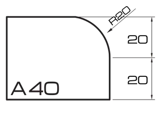 ADI UHS 120 Series Profile Wheels A40 35mm Bore Position 3