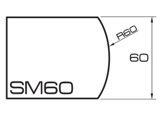 ADI UHS Segmented 120 Series Profile Wheels SM60 35mm Bore Position 1