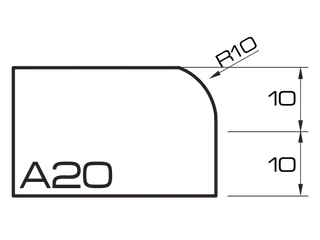 ADI UHS 80 Series Profile Wheels A20 35mm Bore Position 1