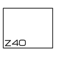 ADI UHS Segmented 20 Series Profile Wheels Z40 1/2" Gas Connection Position 4