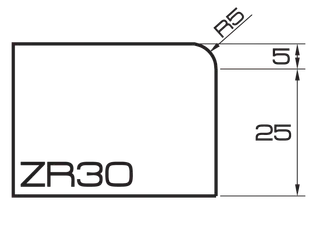 ADI UHS Segmented 20 Series Profile Wheels ZR30 1/2" Gas Connection Polish Up Position 1