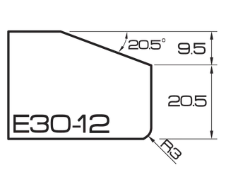 ADI UHS 120 Series Profile Wheels E30-12 35mm Bore Position 4