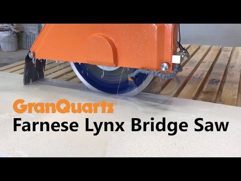 プレスト Farnese Lynx Plus Bridge Saw 20HP with Pneumatic Tilt